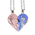 Matching Necklaces from Blacinshop - Couple Necklace