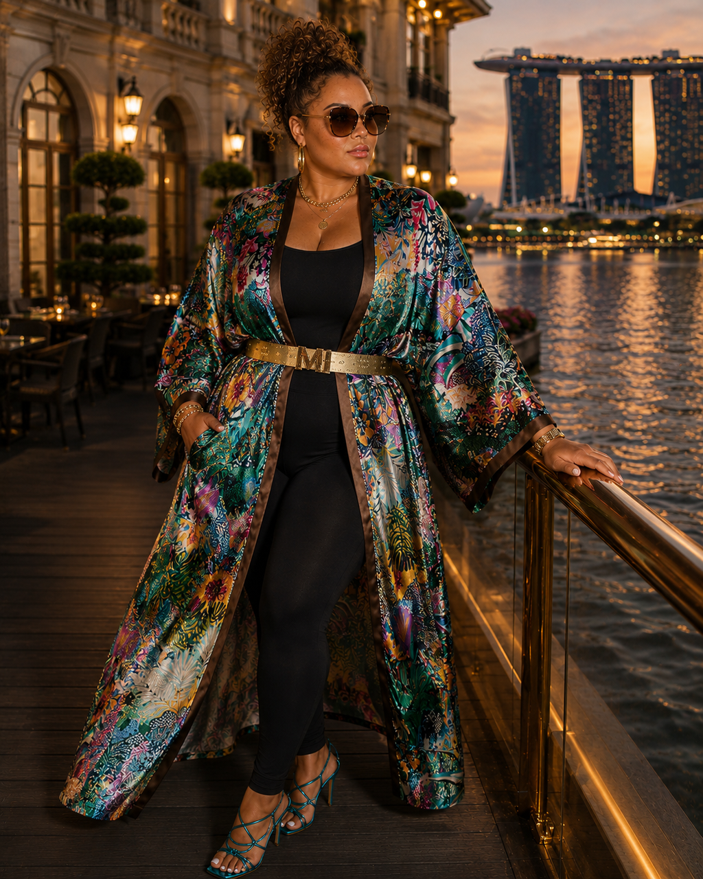 Tropical Luxe Satin