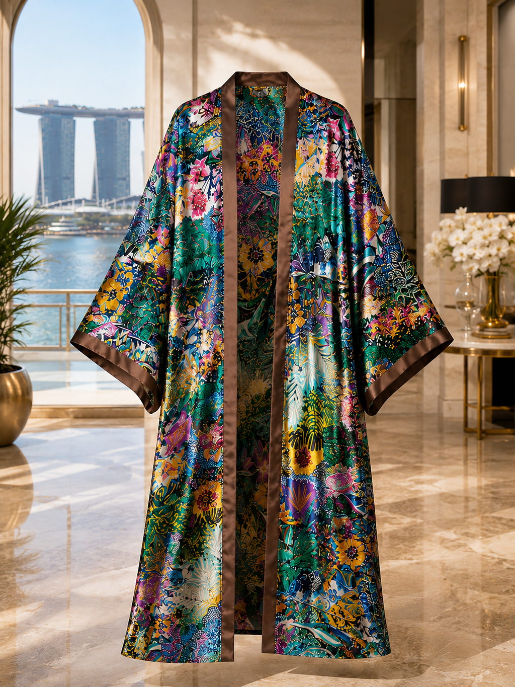 Tropical Luxe Satin