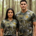 The Casual Camo Company Camo Recycled Sports Shirt. FREE SHIPPING