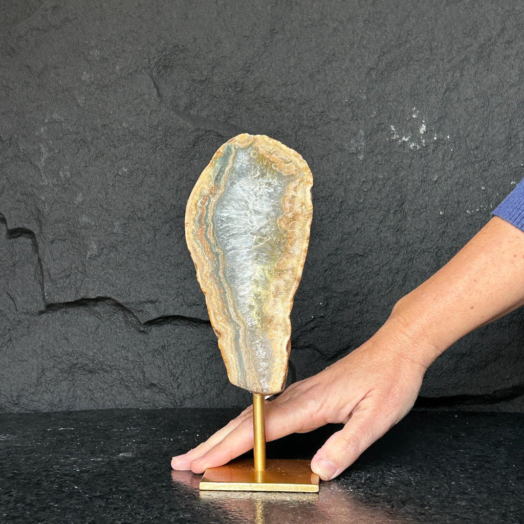 Jasper geode, genuine jasper