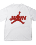 Jordan 5 Retro Awake NY Arctic Pink "JAWN Jumpman" - Only Jawns - White T-Shirt