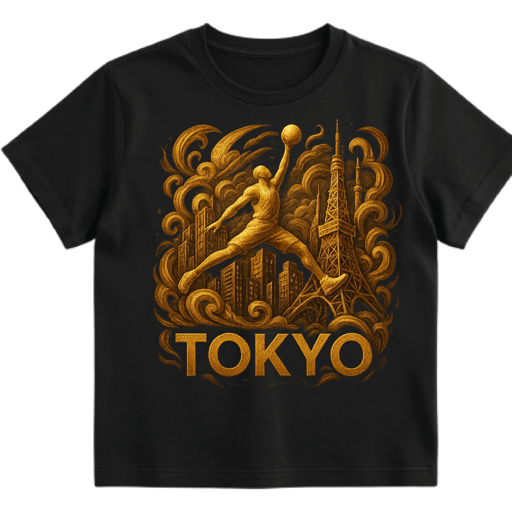 Jordan 5 Tokyo - Only Jawns - Black T-Shirt