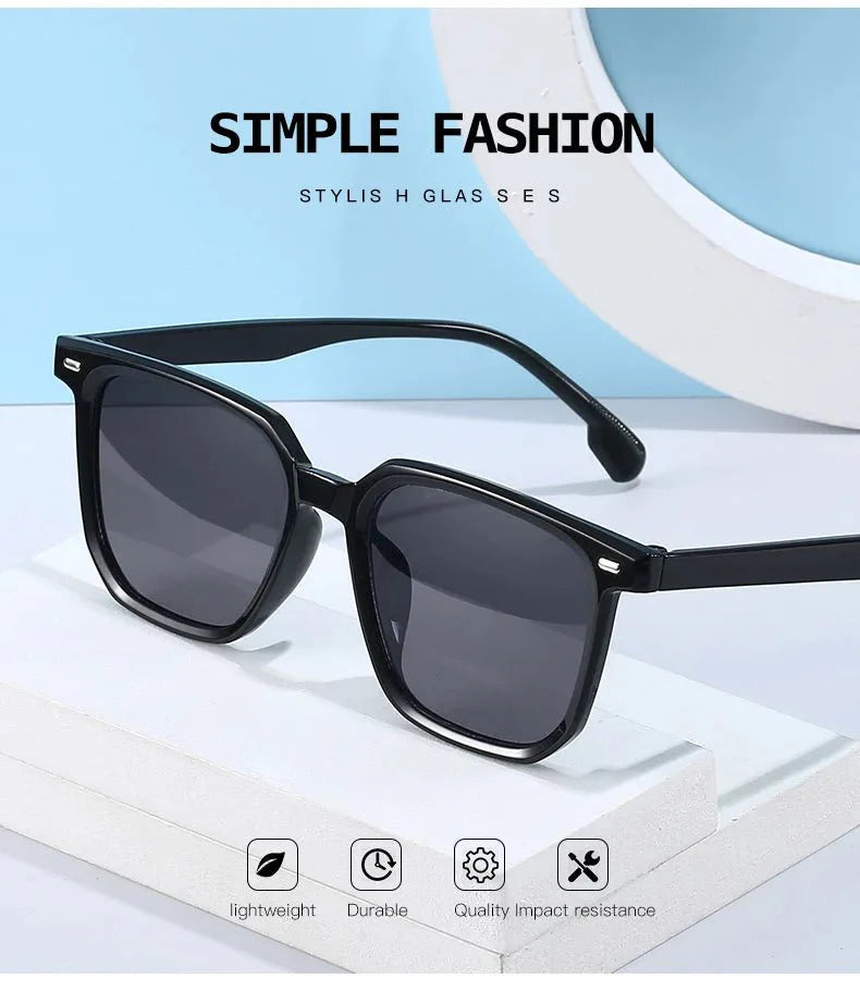 Retro Square Sunglasses | UV Protection Classic Eyewear