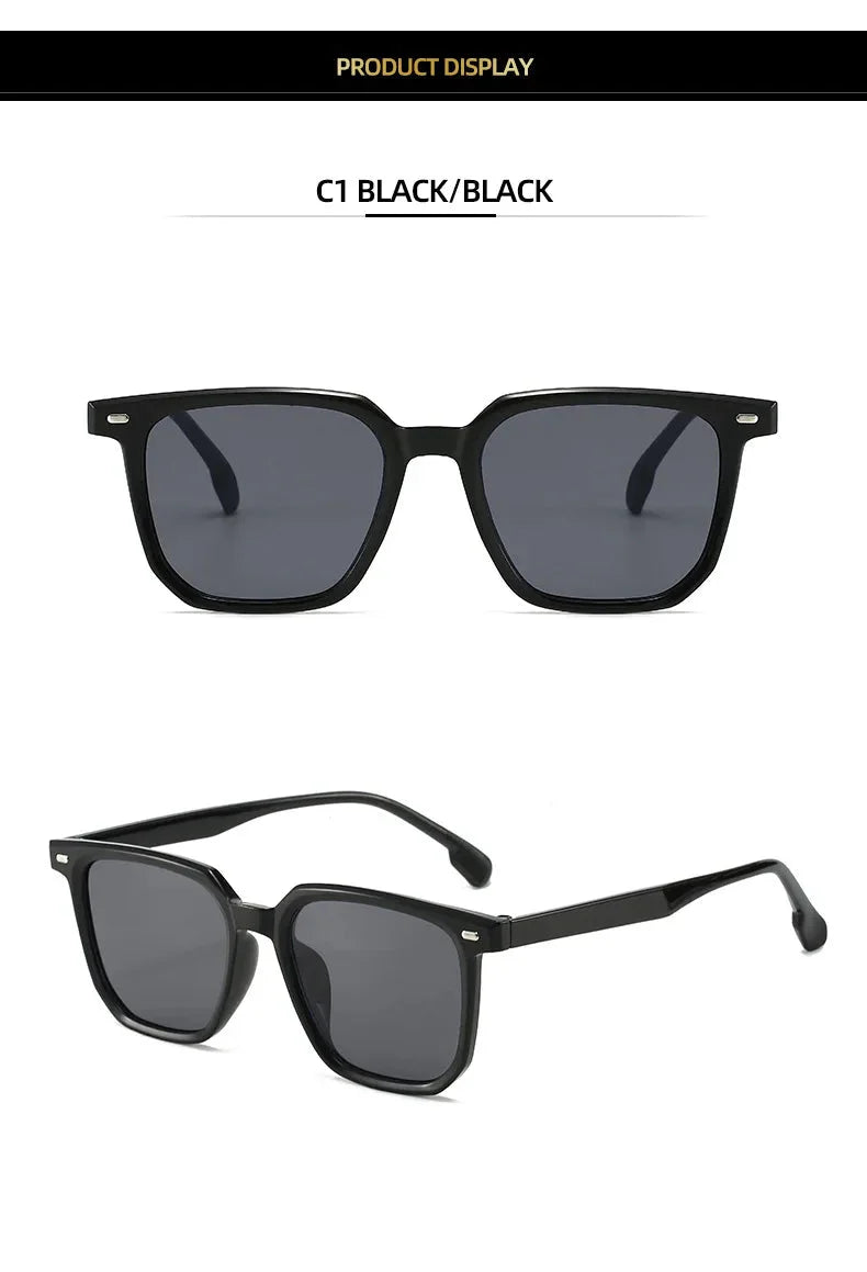Retro Square Sunglasses | UV Protection Classic Eyewear