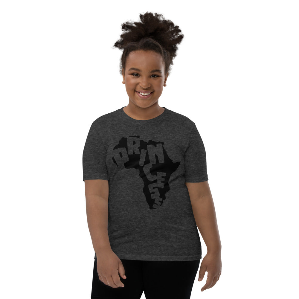 African Princess Youth Short Sleeve T-Shirt